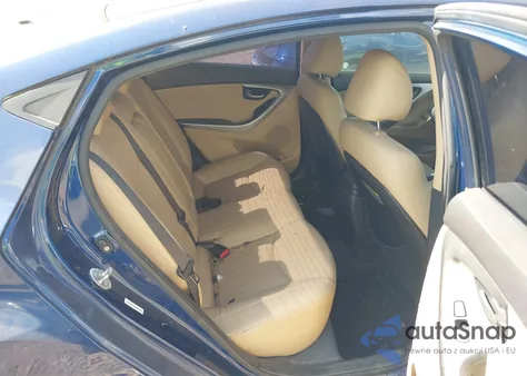 2013 Hyundai Elantra Limited from USA, damaged, VIN KMHDH4AE0DU696087